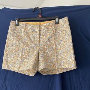 The Limited Yellow Floral Women's Shorts